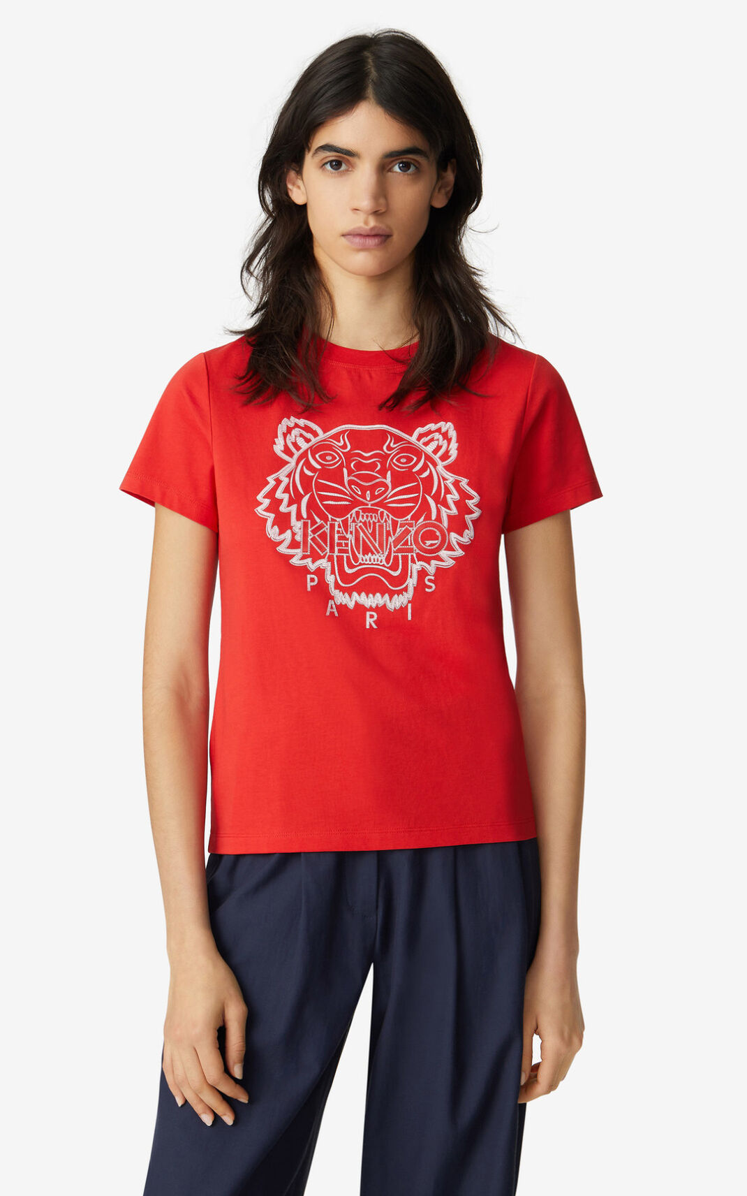 Kenzo Tiger T Shirt Dam | 64325-VXUF